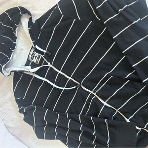 Digital Revolution zip up with headphone strings